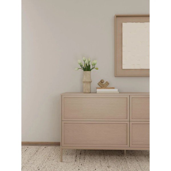 Credenza grigia in melamina 157x80x40 cm Palmdale – Actona-image-2