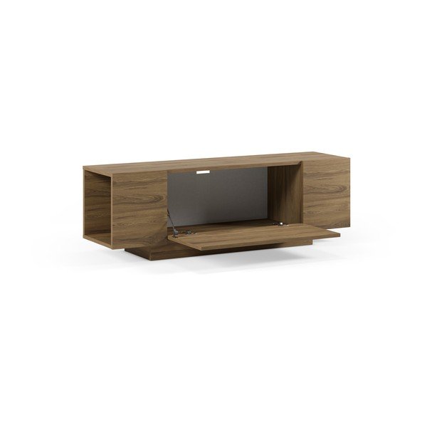Mobile TV di colore naturale con effetto rovere 140x45x40 cm Victor – Marckeric-image-4