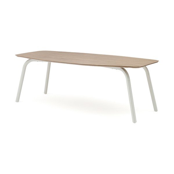 Tavolo da pranzo da giardino in alluminio 100x210 cm Fleole - Ezeis-image-2