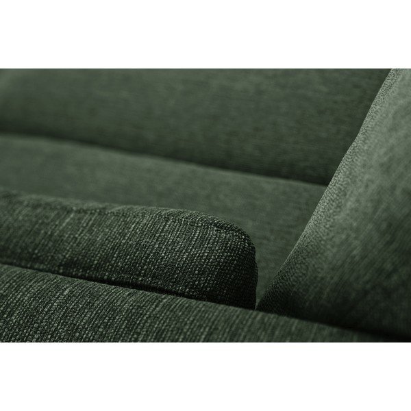 Divano verde scuro , 207 cm Elisa - Jalouse Maison-image-1