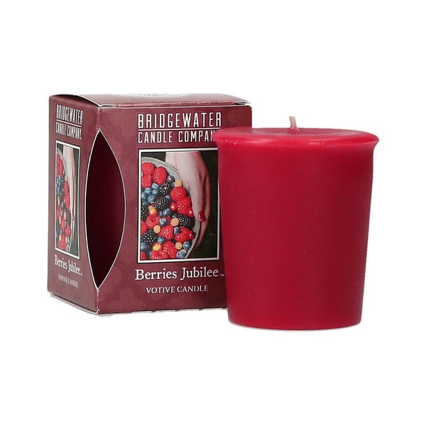 Candela votiva Frutti di bosco, durata di combustione 15 ore Berries Jubilee - Bridgewater Candle Company