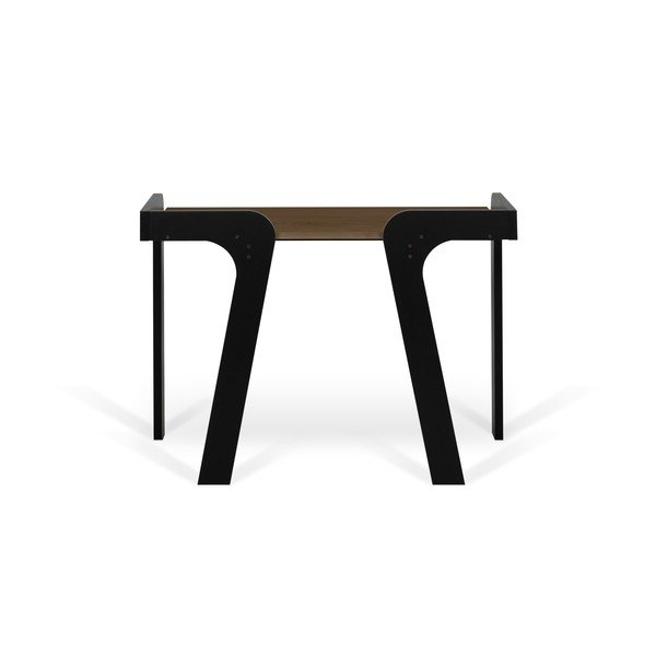 Tavolo da lavoro con piano in legno di noce 105x57,6 cm Maya - TemaHome-image-3