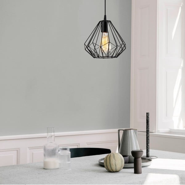 Lampadario nero ø 23 cm Diamond – Opviq lights-image-1