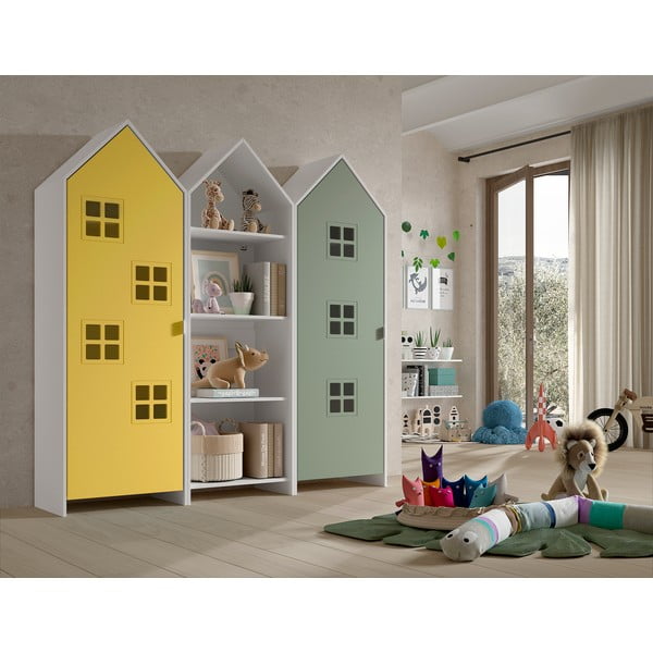 Armadio a giorno per bambini 173x171,5 cm CASAMI BRUGES - Vipack-image-1