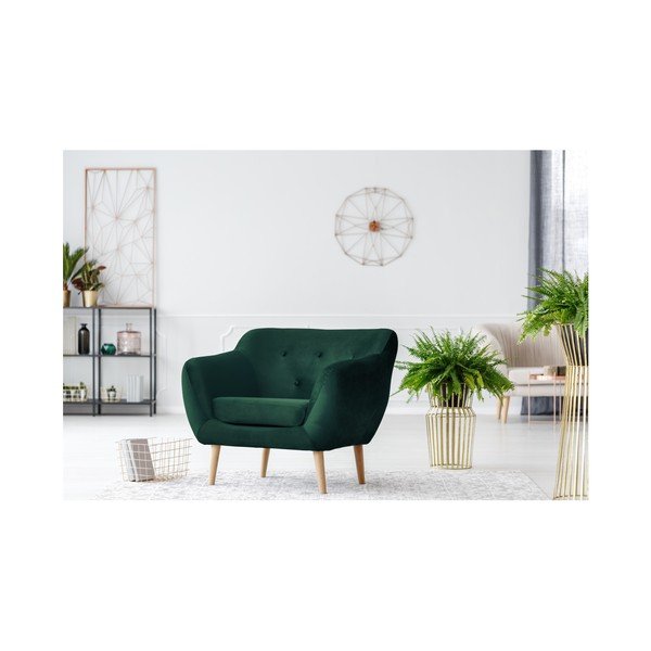 Poltrona Amelie verde - Mazzini Sofas-image-3