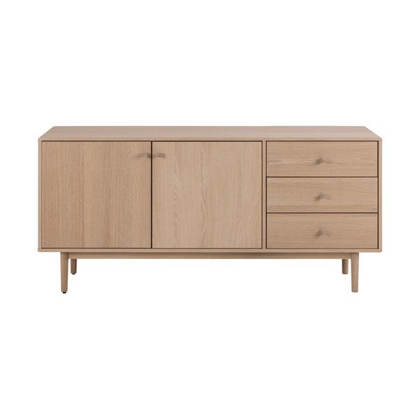 Cassettiera bassa in rovere 160x75 cm Aston - Actona