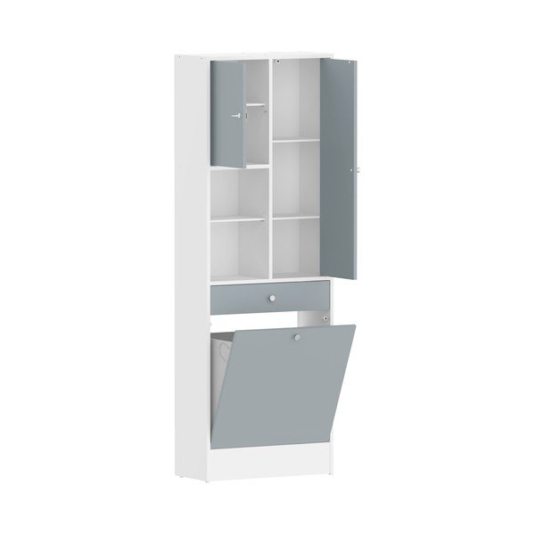 Mobile bagno grigio e bianco 63x181 cm Combi - TemaHome-image-3