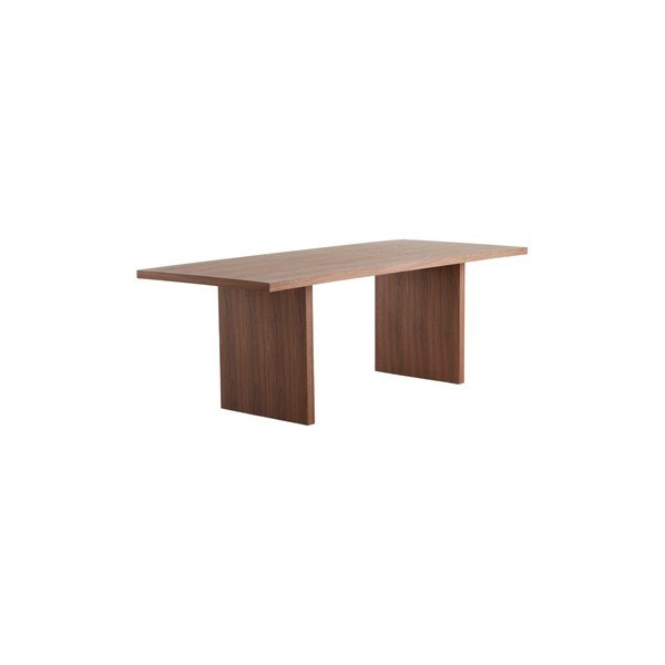 Tavolo da pranzo con effetto noce 90x210 cm Aspelund – Jotex