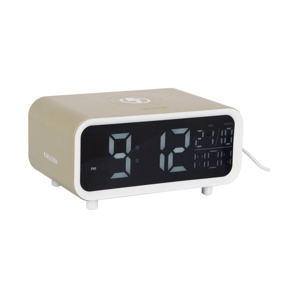 Sveglia digitale con ricarica wireless Chunky LED – Karlsson