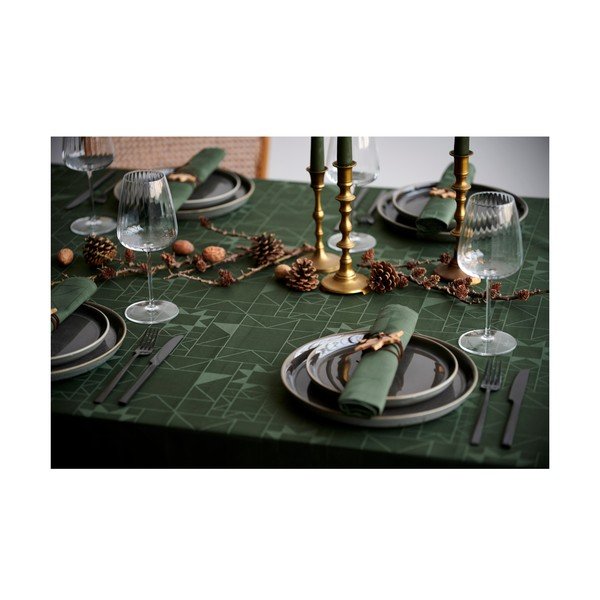 Tovaglia damascata 140x320 cm Star Damask - Södahl-image-3