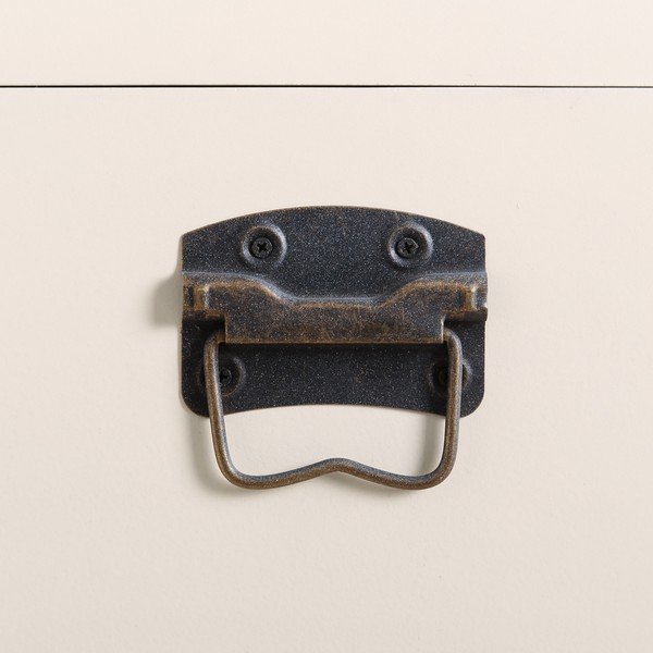 Set di 2 bauli bianchi 60x42 cm Oriente - Ixia-image-2