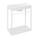 Mobile senza lavabo bianco in metallo da appendere 39,5x45 cm Crest – Sapho