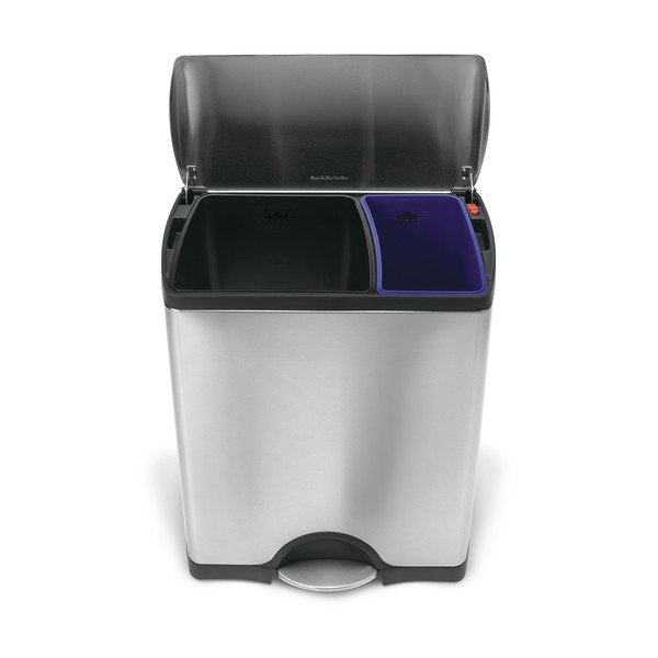 Odpadkový koš na tříděný odpad simplehuman, 30/16 l