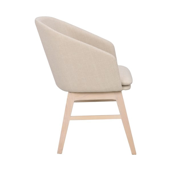 Set di sedie da pranzo beige in imbottito 2 pz Windham – Rowico-image-4