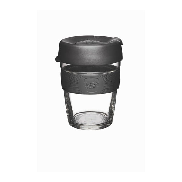 Tazza da viaggio con coperchio Brew , 340 ml Black - KeepCup