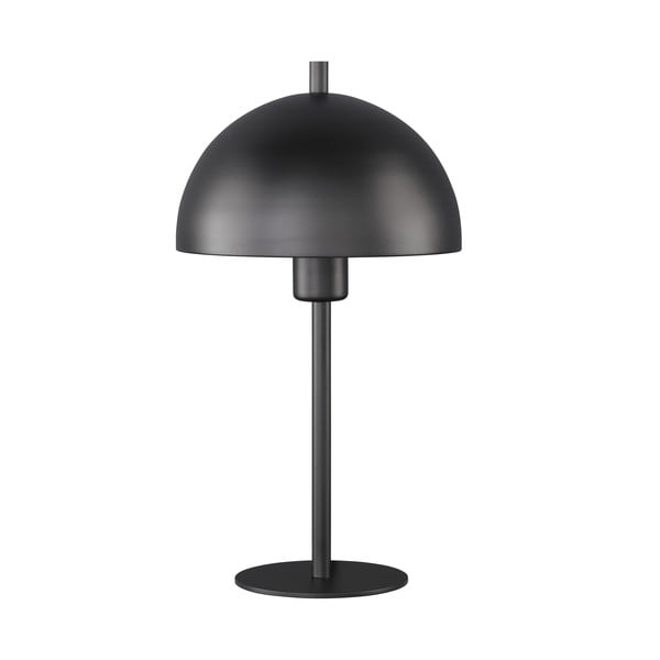 Lampada da tavolo nera con paralume in metallo (altezza 33,5 cm) Kia - Fischer & Honsel