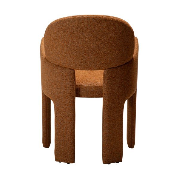 Sedia da pranzo arancione con braccioli Aole – DAN-FORM Denmark-image-4
