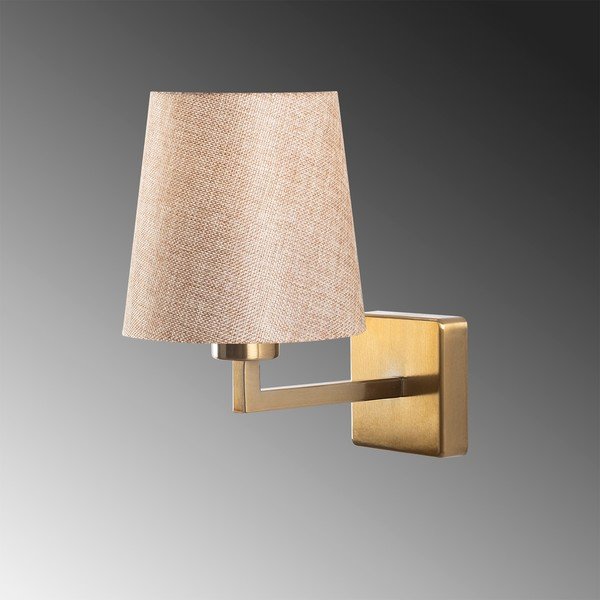 Lampada da parete beige/dorata ø 18 cm Profil – Opviq lights-image-3