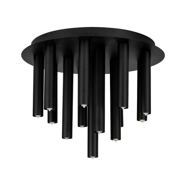 Lampada da soffitto nera con paralume in metallo 34x34 cm Gocce - Markslöjd