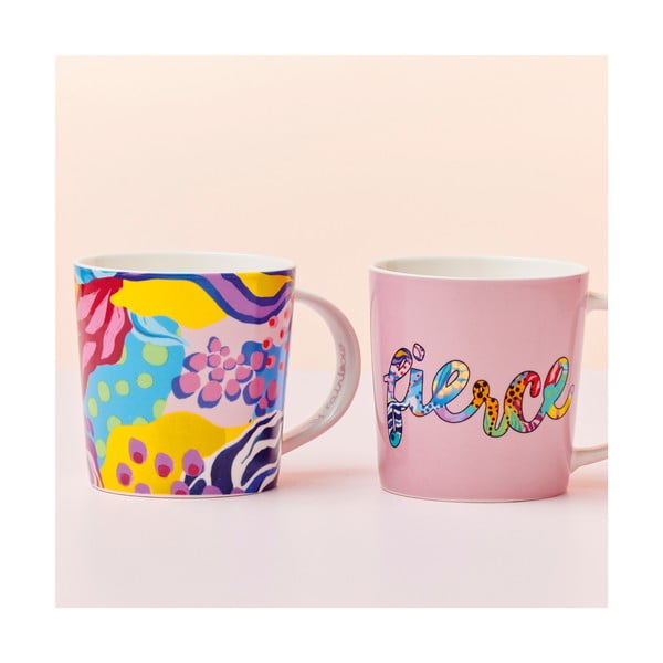 Set di 2 tazze in porcellana da 380 ml Be Fierce - Maxwell & Williams-image-1