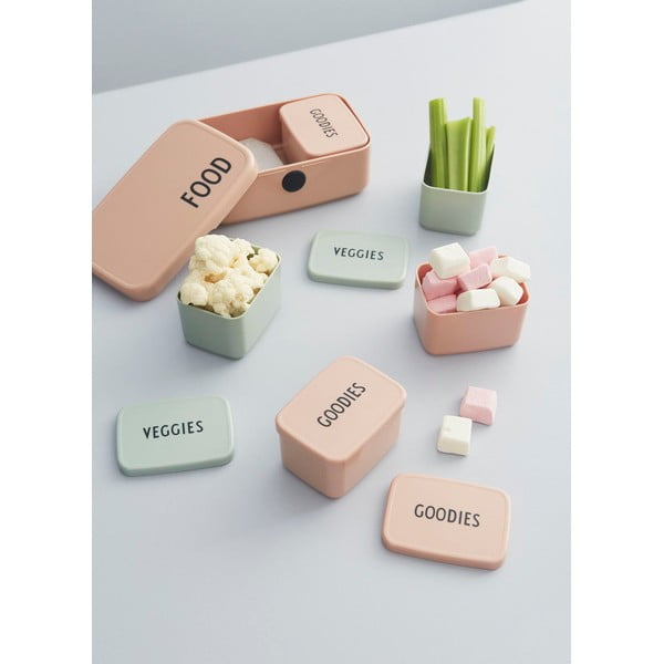 Scatola per snack rosa Goodies, 8,2 x 6,8 cm - Design Letters-image-4