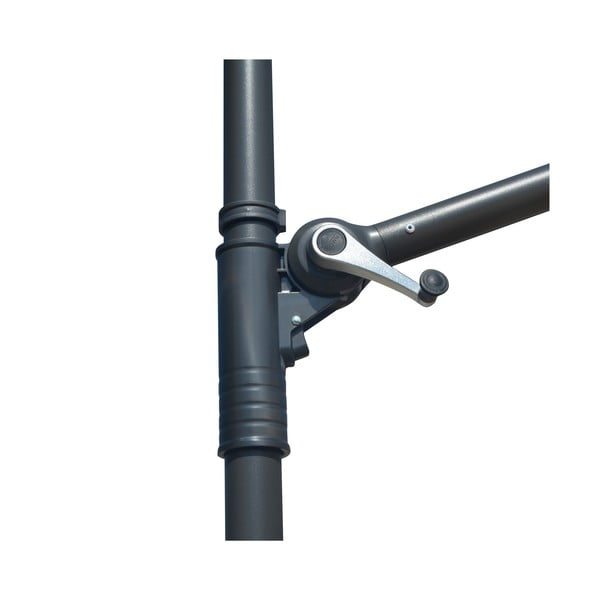 Ombrellone grigio scuro ø 300 cm Roja - Rojaplast-image-3