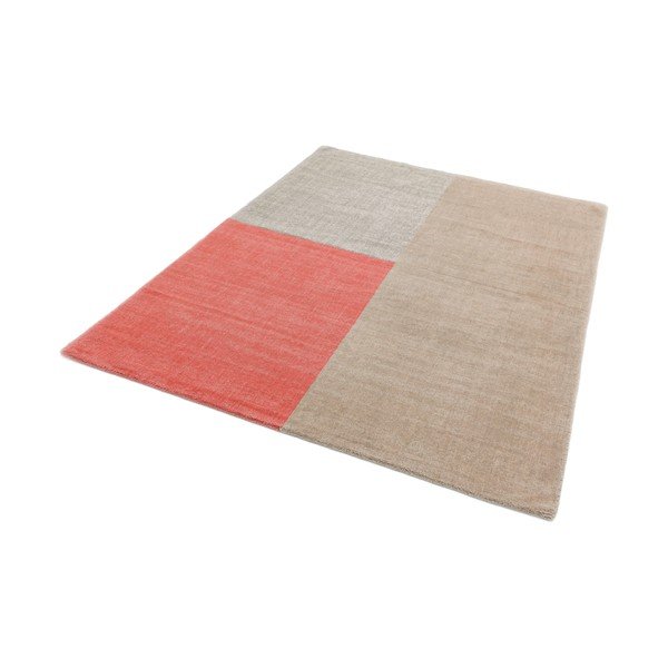 Tappeto beige e rosa , 160 x 230 cm Blox - Asiatic Carpets-image-1