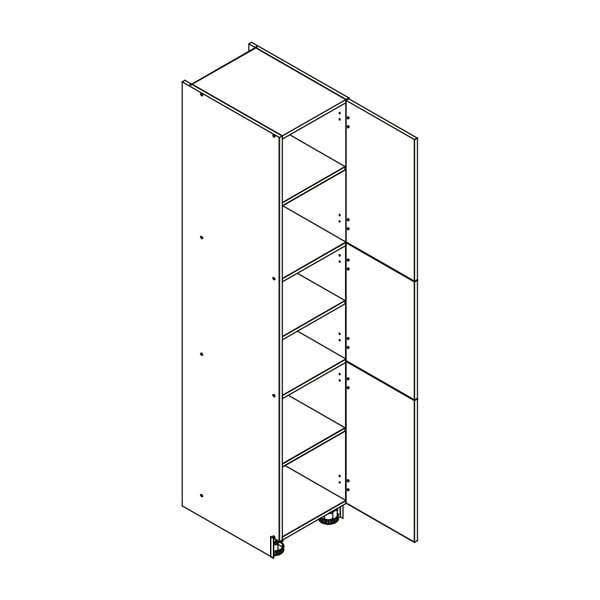 Armadio per alimenti da cucina alto (40 cm di larghezza) Kian - STOLKAR-image-2