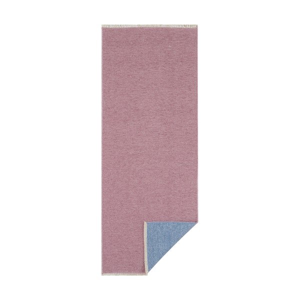 Runner bifacciale rosa e blu , 80 x 200 cm Duo - Hanse Home