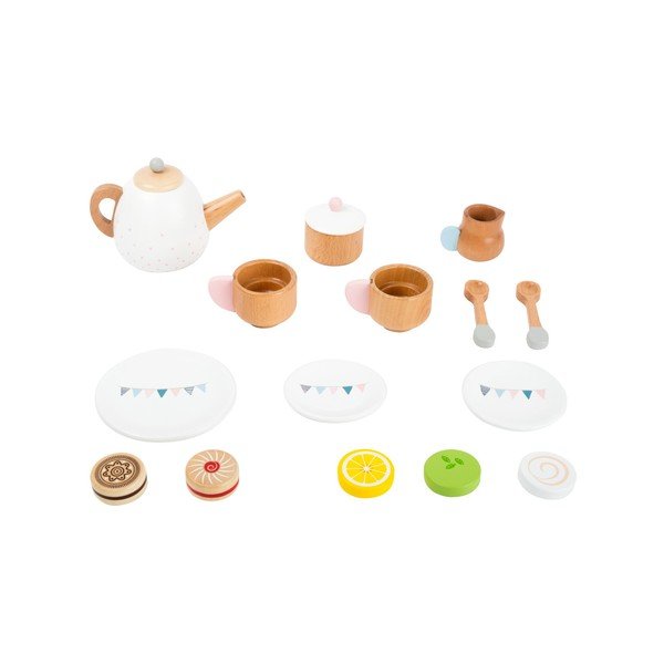 Set da tè in legno per bambini - Legler-image-4