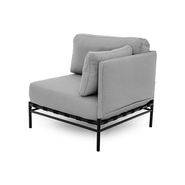 Modulo divano da giardino variabile grigio chiaro Dandy - Sit Sit-image-3