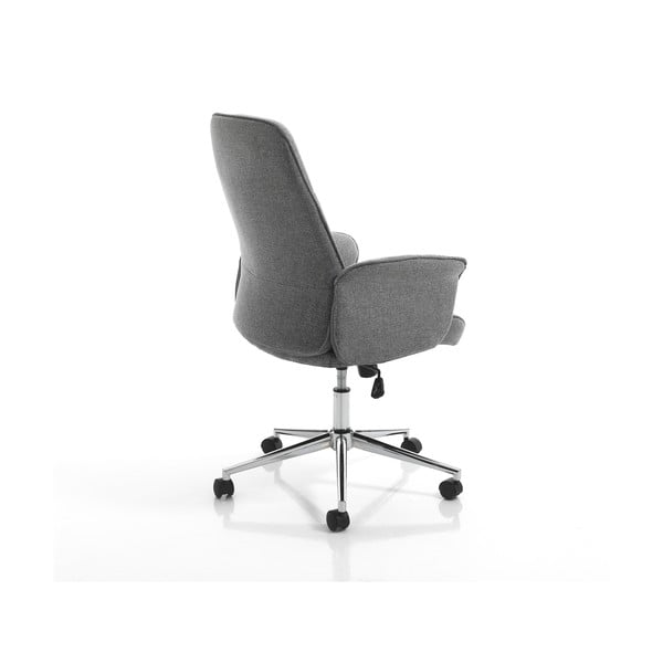 Sedia da ufficio grigia, altezza 110 cm Dony - Tomasucci-image-2
