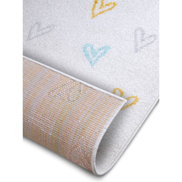 Tappeto bianco per bambini 120x170 cm Hearts - Hanse Home-image-4