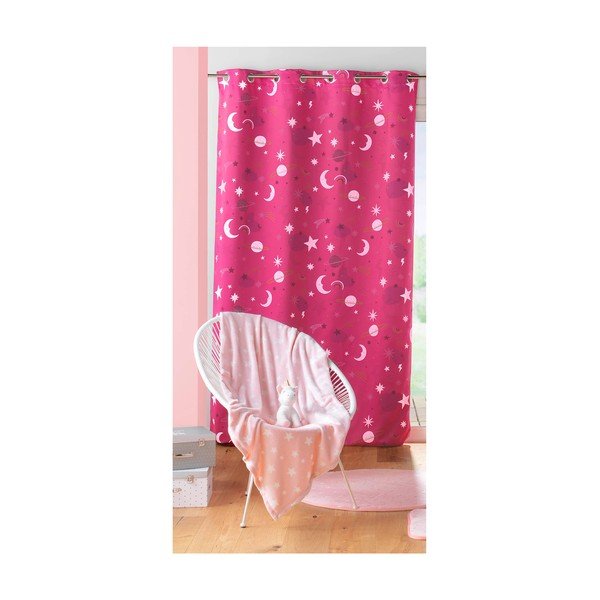 Tenda per bambini rosa oscurante 140x260 cm Moonlight – douceur d'intérieur-image-2