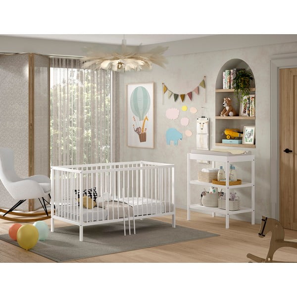 Set di mobili per bambini in faggio massiccio 2 pz Dino – Vipack-image-1