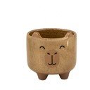 Coprivaso in gres ø 7,5 cm Mojave Capybara – Sass & Belle