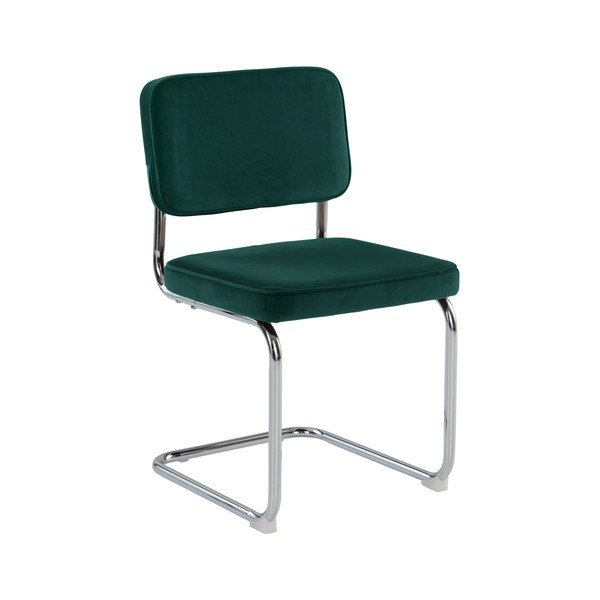 Sedie da pranzo in set verde scuro in metallo a dondolo 2 pz Hjo – Jotex-image-3
