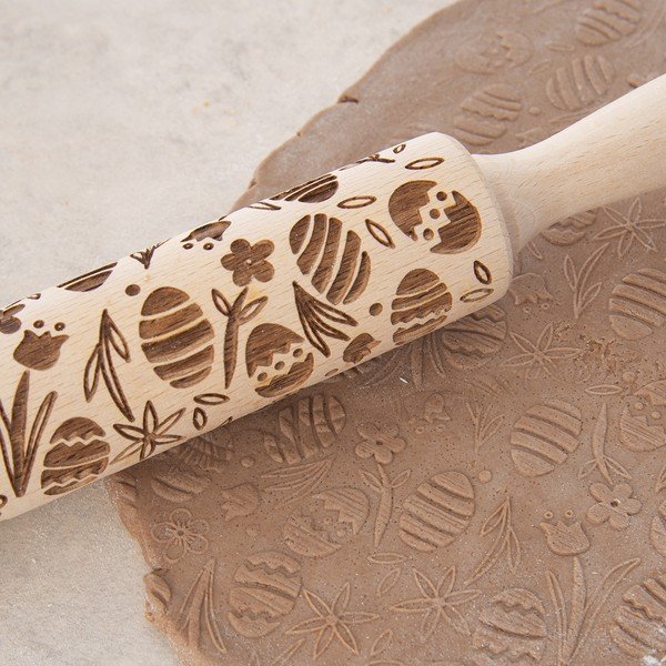 Mattarello con rilievo in legno – Orion-image-1