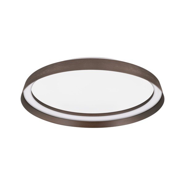 Plafoniera LED marrone in alluminio con intensità regolabile Ormi – Nova Luce