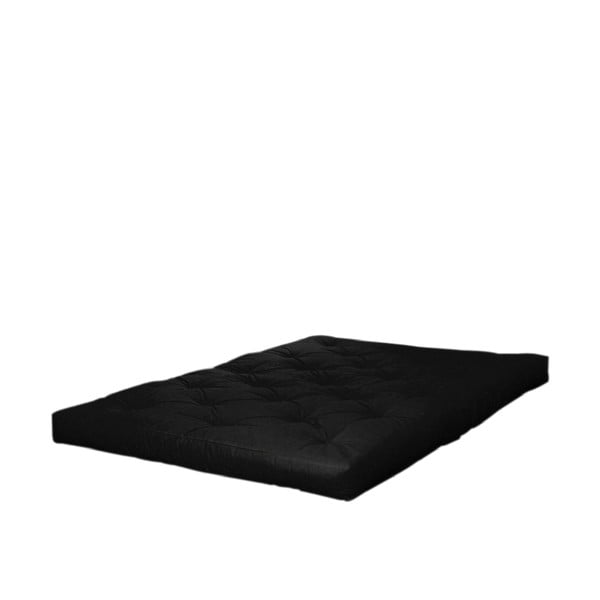 Materasso futon nero nero media durezza 160x200 cm Coco Black - Karup Design