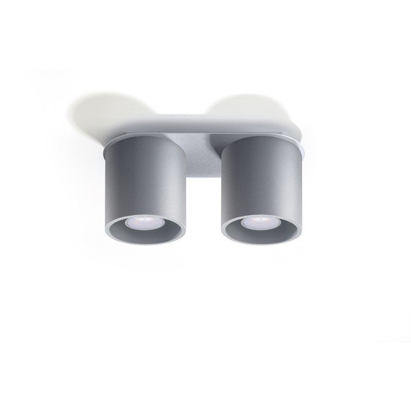 Apparecchio da soffitto grigio Roda - Sollux-image-2
