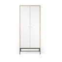Armadio bianco 80x190 cm Lia - Woodman