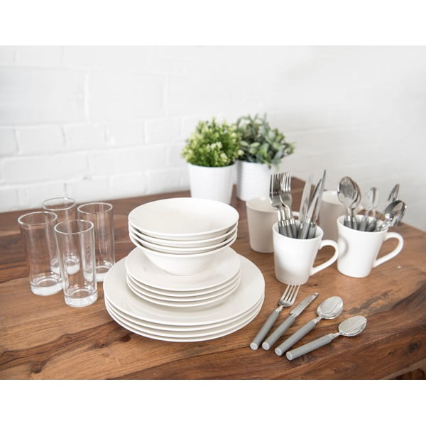 Set di posate e stoviglie da pranzo da 36 pezzi - Sabichi-image-1