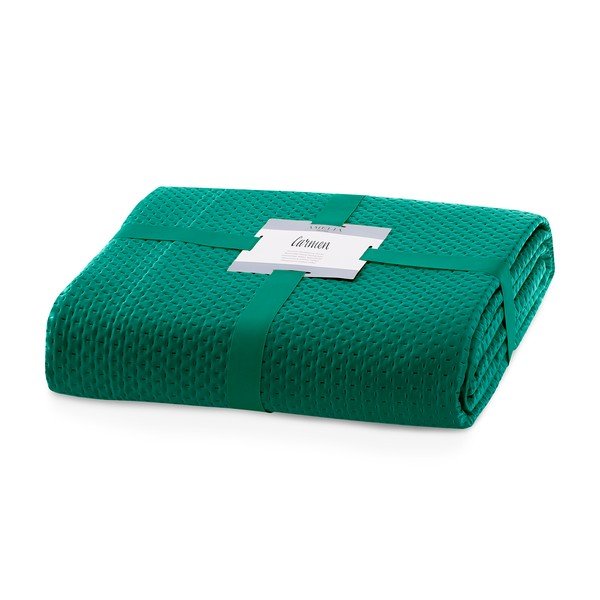 Copriletto singolo verde DecoKing Carmen, 210 x 170 cm - AmeliaHome-image-3