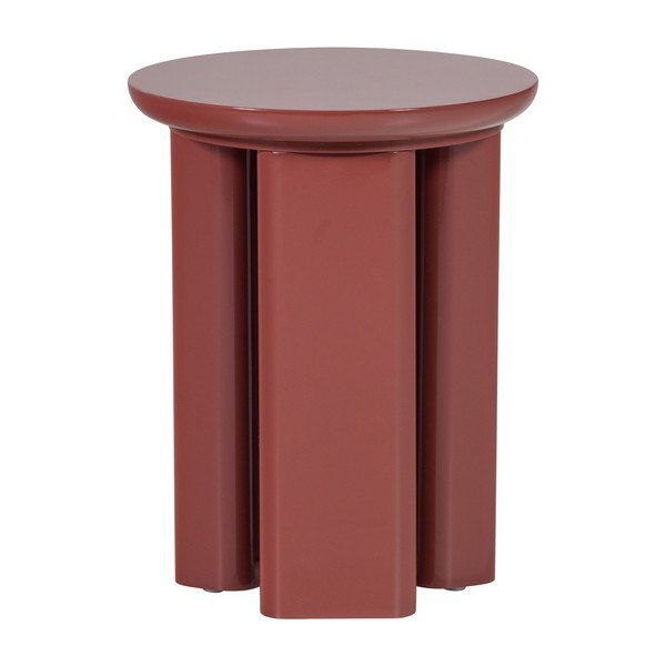 Tavolino rotondo lucido ø 40 cm Orivo – WOOOD-image-2