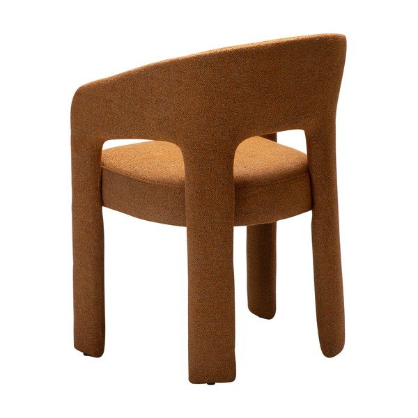 Sedia da pranzo arancione con braccioli Splendor – DAN-FORM Denmark-image-3