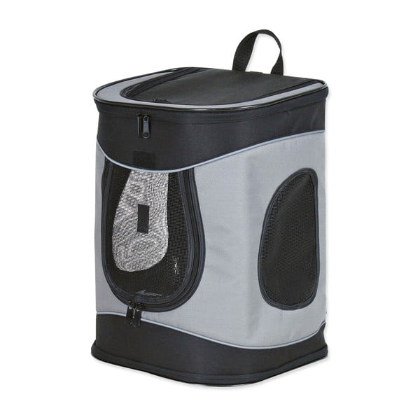 Zaino grigio per animali domestici 30x34 cm Trixie Timon – Plaček Pet Products