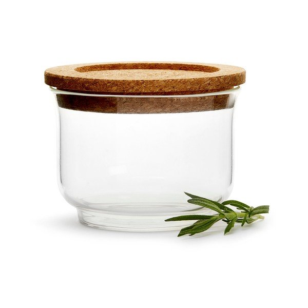 Vaso di vetro Nature, altezza 8,6 cm - Sagaform