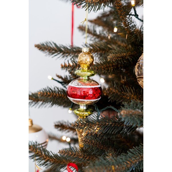 Ornamento natalizio in vetro Bharati - Bloomingville-image-3
