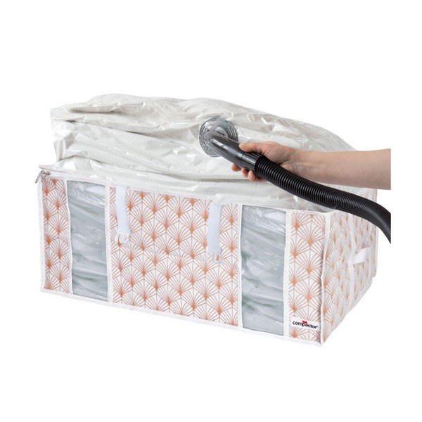 Scatola sottovuoto rosa per abiti Signature 3D Vacuum Bag, 210 l Blush - Compactor-image-1